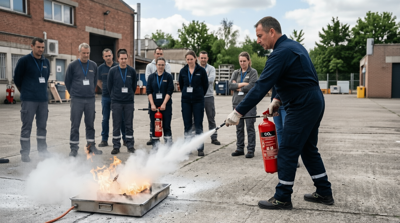 Formation manipulation extincteur Privas